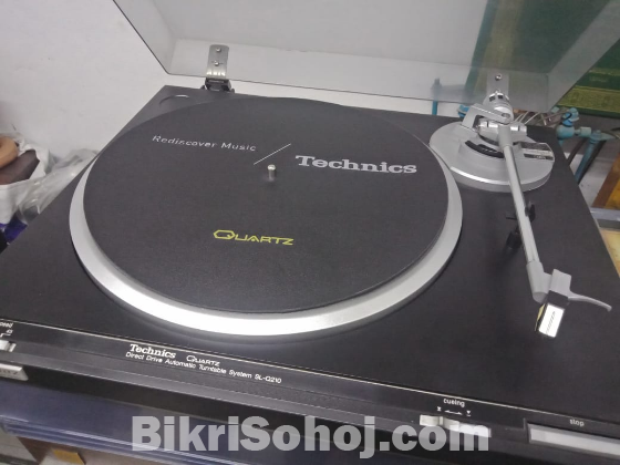 Technics Record Player Turntable